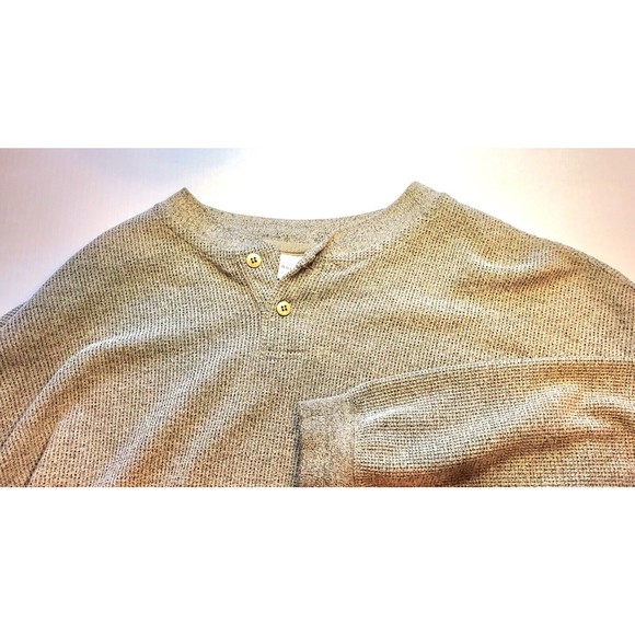 Knights Bridge XL Charcoal Grey Pullover Long Sleeve Shirt - Picture 1 of 6